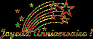 joyeux anniversaire à vous tous