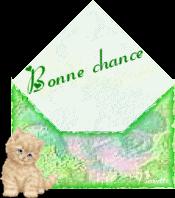 JE SOUHAITTE BONNE CHANCE A VOUS TOUS